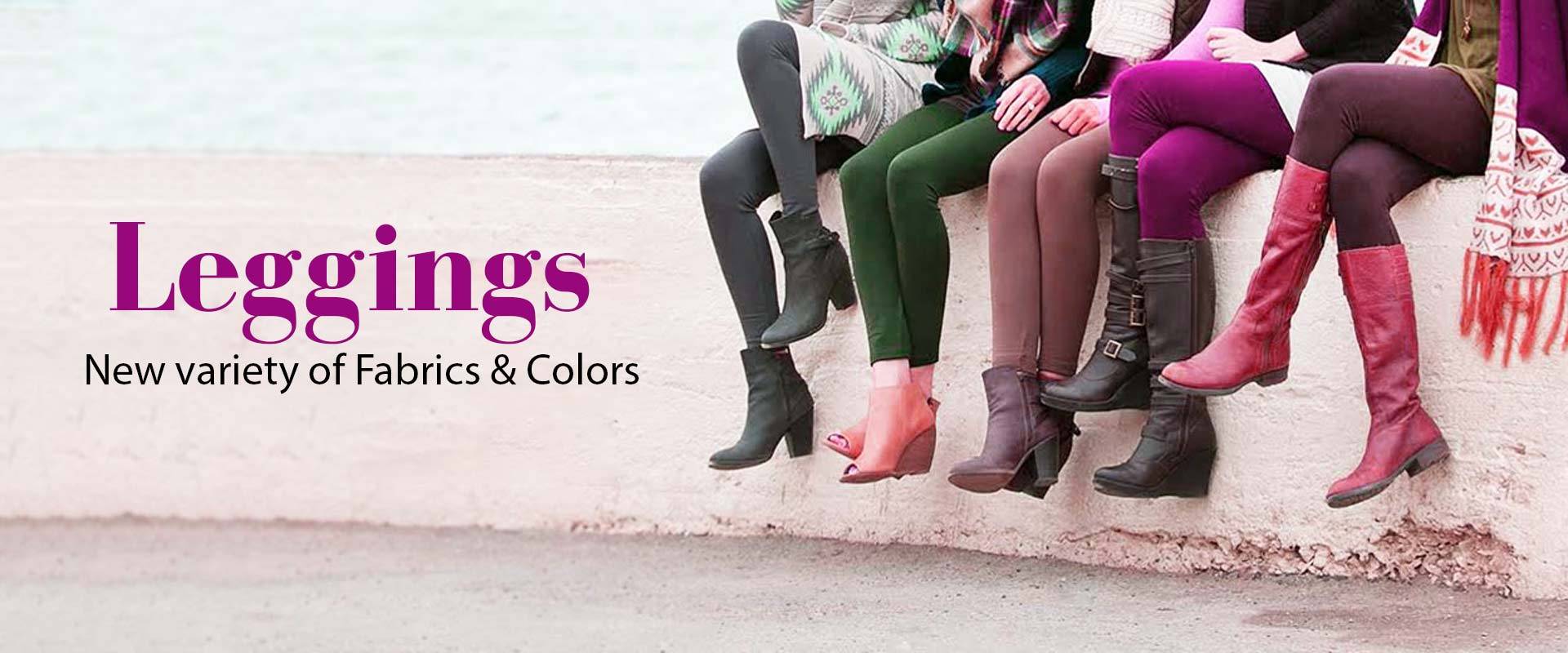 Fabric & Color Leggings Manufacturers in Delhi